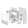 Deepcool OBUDOWA DeepCool CH360 DIGITAL WH (R-CH360-WHAPE3D-G-1) R-CH360-WHAPE3D-G-1 R-CH360-WHAPE3D-G-1             - 1282803 - zdjęcie 5